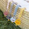 BIBS Paci Braid klip 4farby