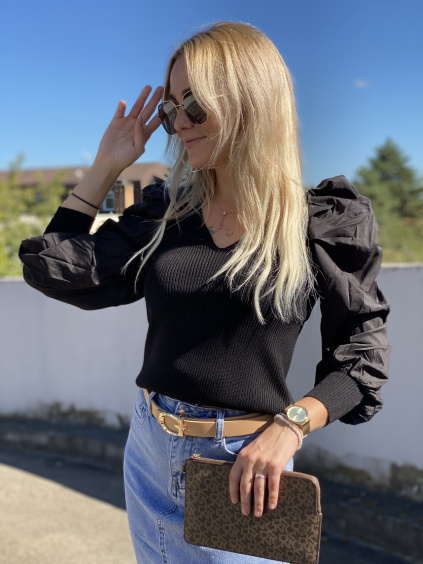 Luxusní Halenka Pure / Black