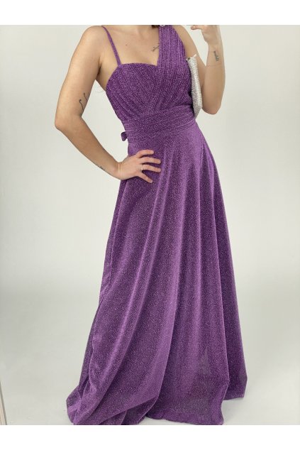 Společenské dlouhé šaty / Purple