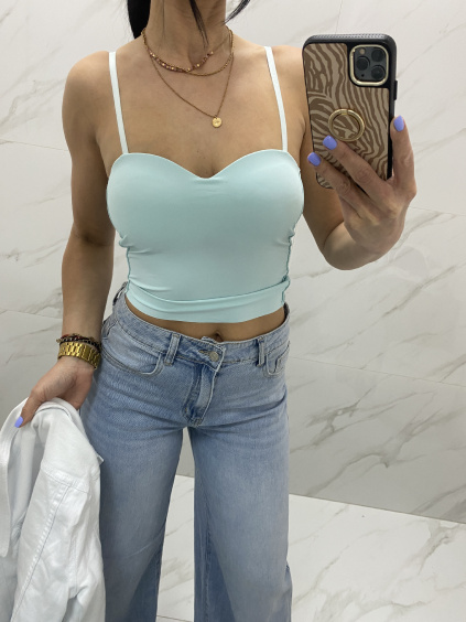 Push-up crop top / 5 barev