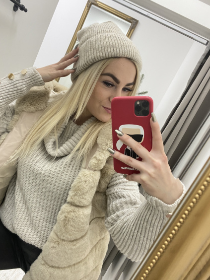 Úpletová čepice Beanie / + 3 barvy