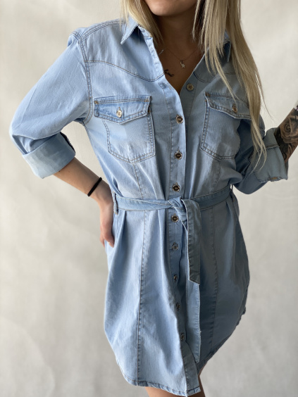 Denim šaty