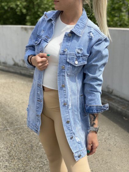 Oversize Denim Bunda