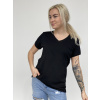 Basic triko s výstřihem do V / + 10 barev