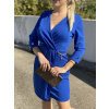 Jednobarevné šaty Lidia / Royal blue