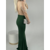 Přiléhavé společenské šaty zelené
