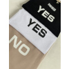 Oversize triko YES or NO / 3 barvy