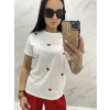 Triko red hearts / 2 varianty