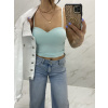 Push-up crop top / 5 barev