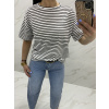 Basic triko s proužkem / 6 barev