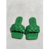 Pantofle String / green