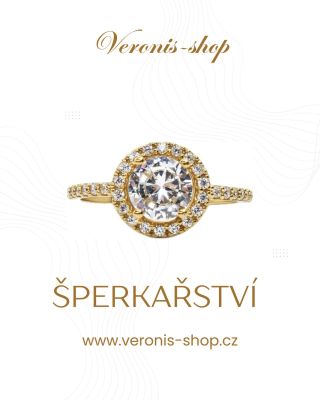 Pozlacený prsten najdete na https://www.veronis-shop.cz ✨ #sperky #sperky #prsten #prsteny #jelewery
