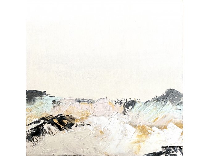 Pastel landscape - Akryl na plátne