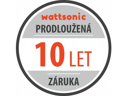 WATTSONIC prodloužení záruky měniče z 5 na 10 let