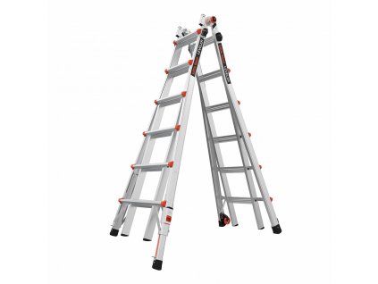 LITTLE GIANT Žebřík LEVELER W/RAPID M26 výsuvný 396–701 cm