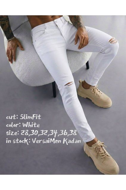 pánské slim fit džíny