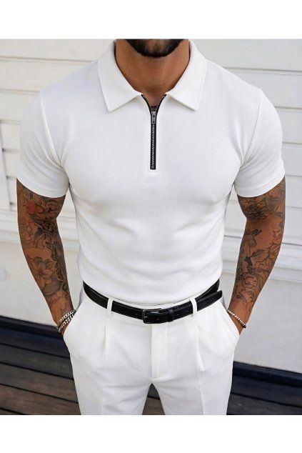 stylové pánské polo tričko