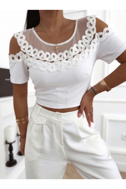 bíle tričko versai