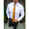 bílá slim fit košile