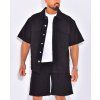 Urban Black Denim Set