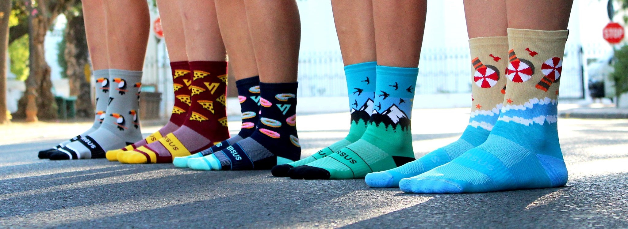sportovníponožky versus socks 2