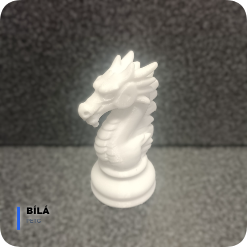 PETG: Bílá – Čistota a funkční minimalismus ✨