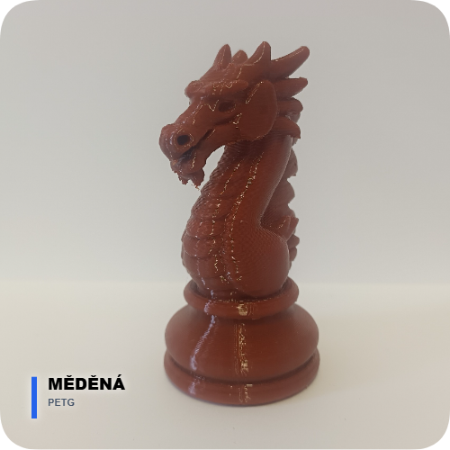 PETG: Měděná – Industriální luxus v metalickém lesku ✨