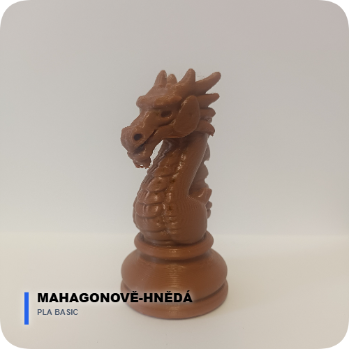 PLA Basic: Mahagonově hnědá – Klasika s nádechem historie ✨