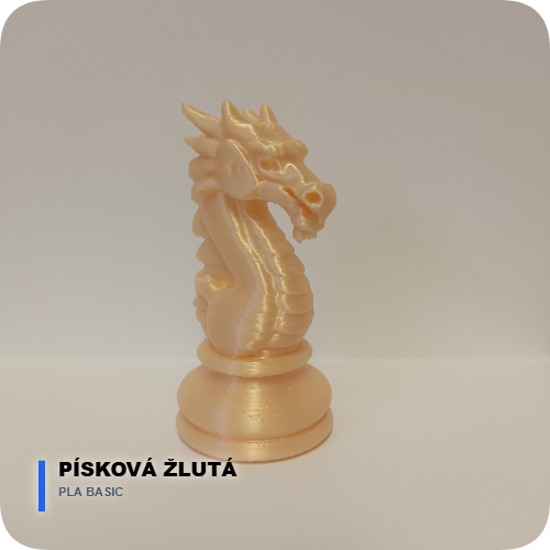 PLA Basic: Písková žlutá – Hřejivý dotek slunce ✨
