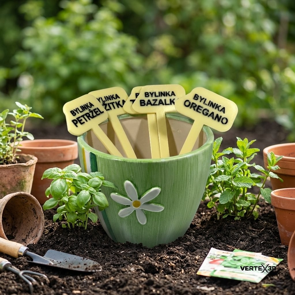 Organizace, zahrada a dílna