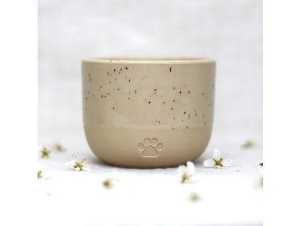 Hrnček bez uška COOKIE labka 200 ml