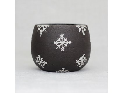 Hrnček bez uška RAVE kreslené vločky 160 ml