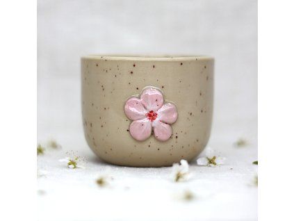 Hrnček bez uška COOKIE Sakura 200 ml