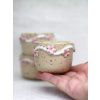 Hrnček bez uška COOKIE girlanda Sakura 90 ml