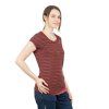 Chillaz dámské triko FANCY FLOWER-DARK RED