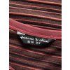 Chillaz dámské triko FANCY FLOWER-DARK RED