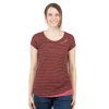 Chillaz dámské triko FANCY FLOWER-DARK RED