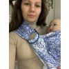 A. Ring sling - modrý Sestrice