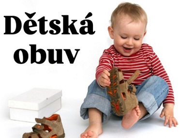 Dětská obuv nová kolekce