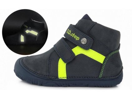 D.D.step A073-874CM chlapecký barefoot kotníček