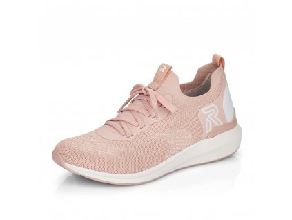 Rieker 40104-31 růžové tenisky