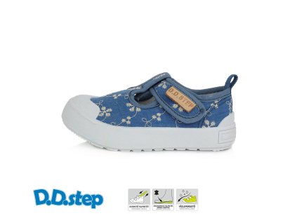 D.D.step CSG-232 Royal Blue dívčí tenisky