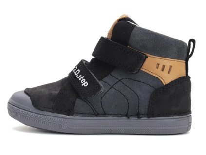 D.D. step A049-42430AL Dark Grey chlapecká kotníková