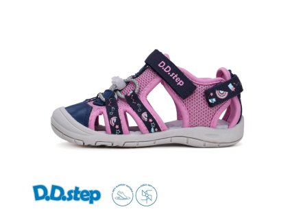D.D.step G065-51748D dívčí sandálky
