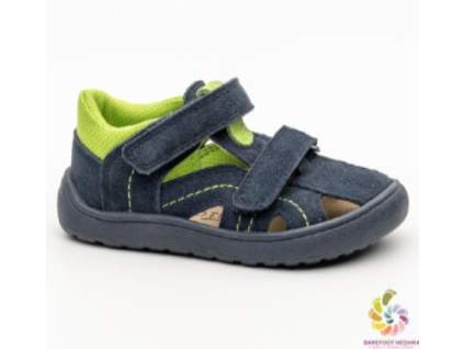 Protetika Rik navy chlapecké sandálky barefoot