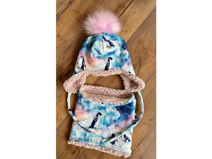 Set ušanky a nákrčníku