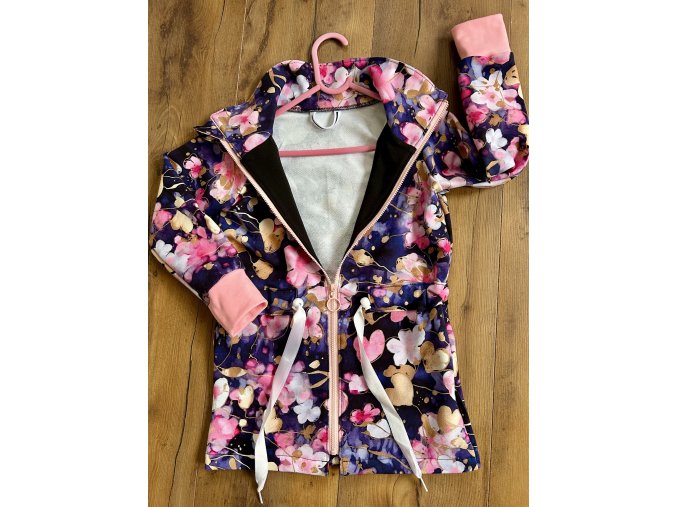 Mikinokabátek se stojáčkem vel. 110/116