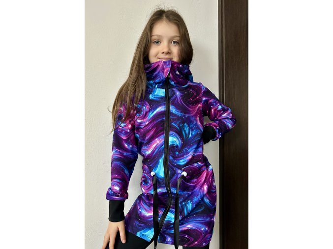 Mikinokabátek s kapucí vel. 140