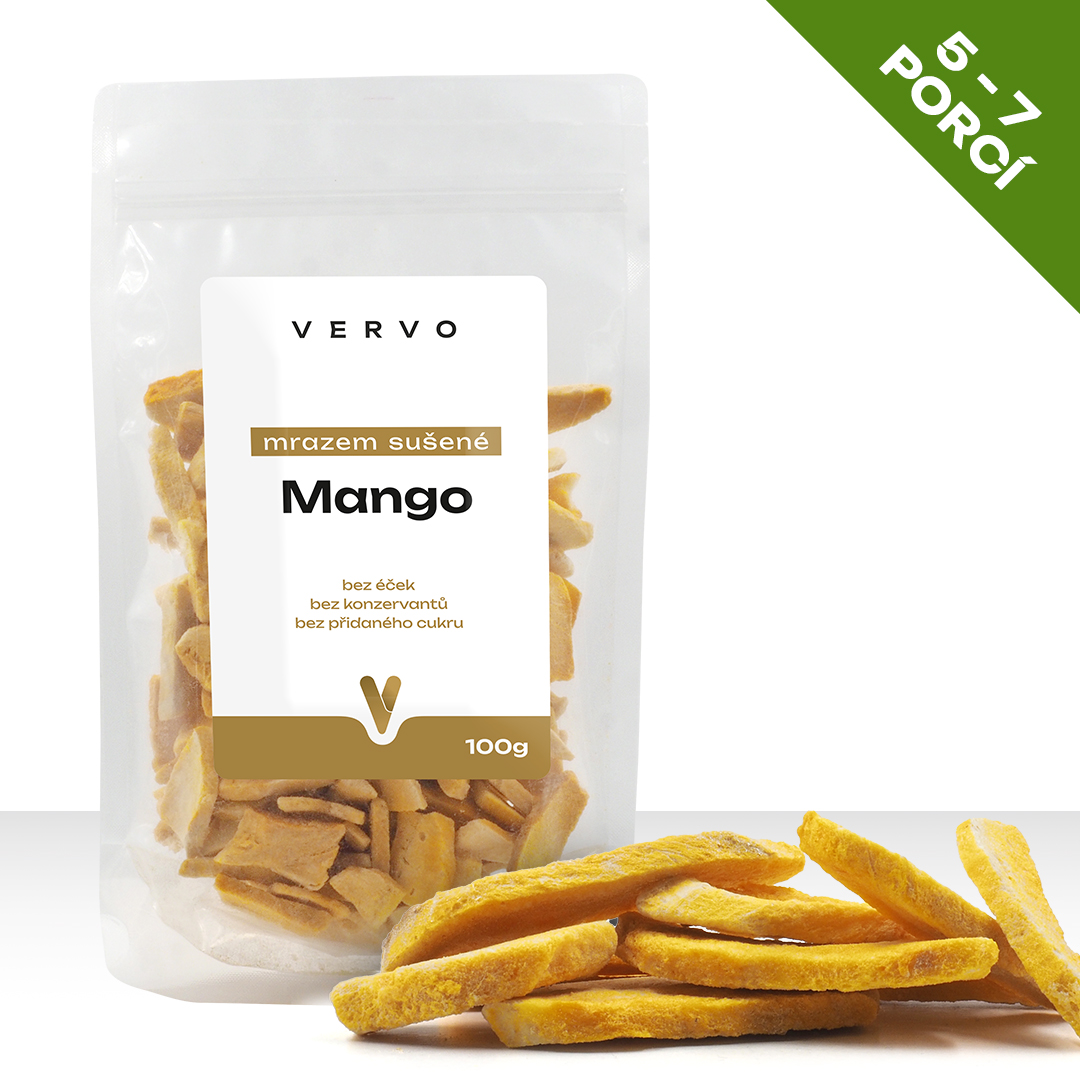 Mrazem sušené mango 100g