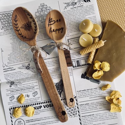 Maxi lžíce Bee happy